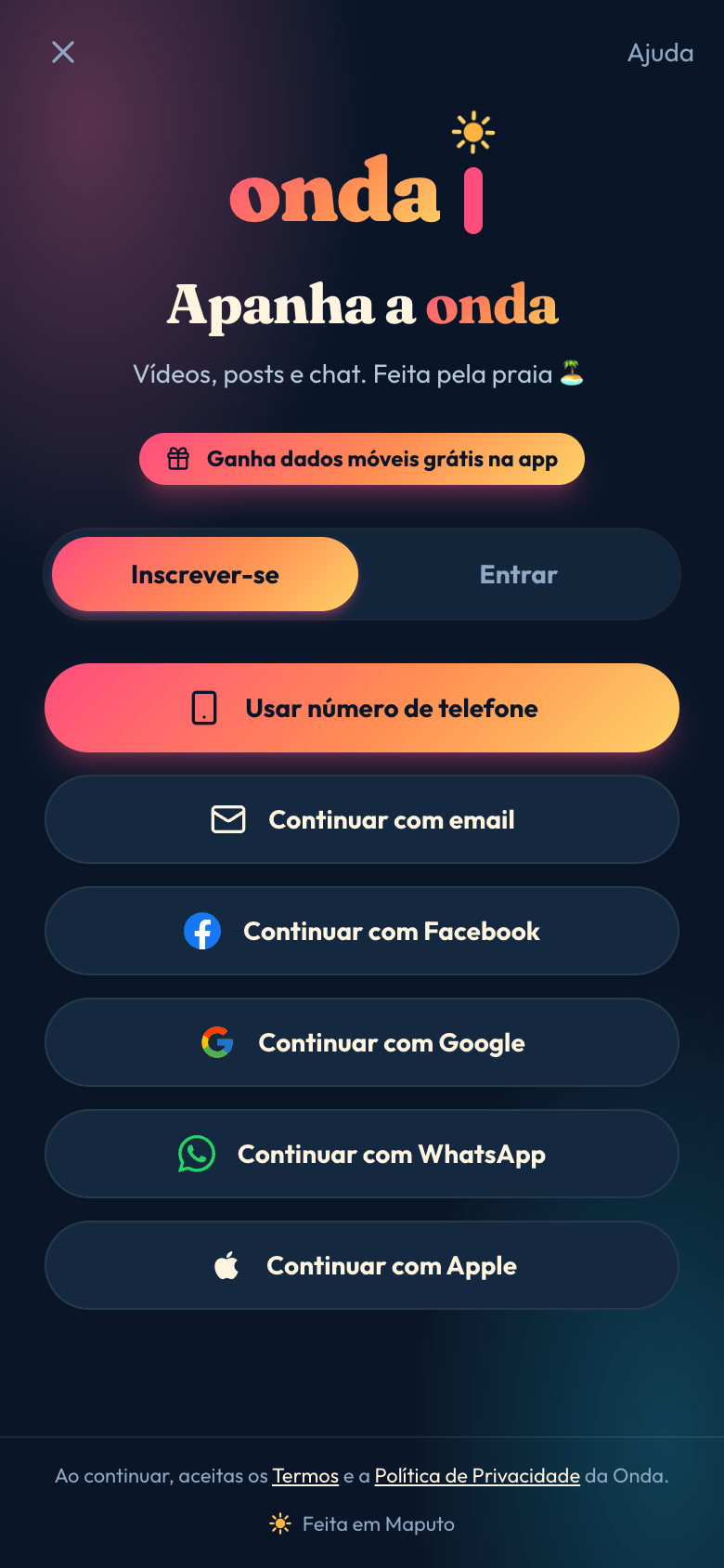 Onda login